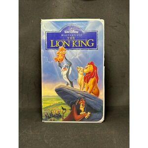 Walt Disney The‎ Lion King 1994 Masterpiece Collection #2977 1st Time On VHS VTG